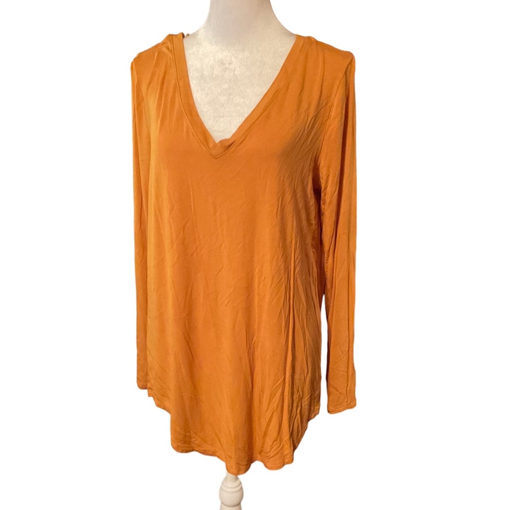 Size large very soft hi low burnt orange Zenana Premium